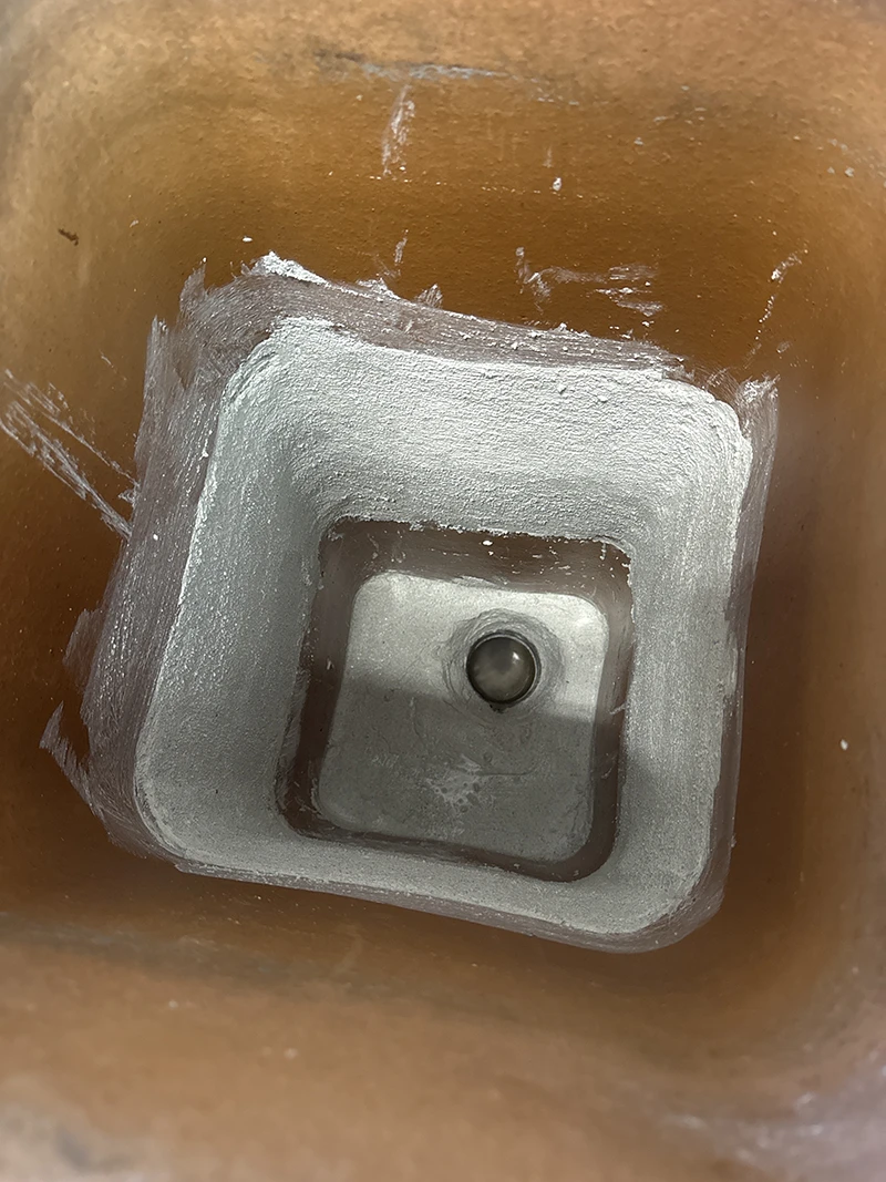 Commercial pool pit fully repaired and sealed by Advanced Leak Detection — watertight result